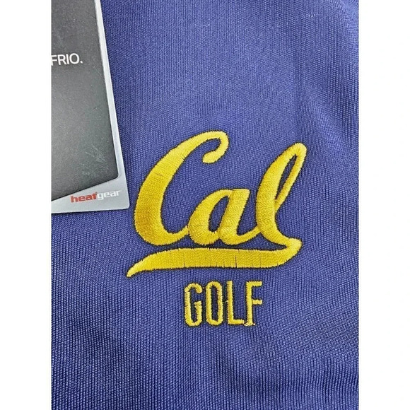 Under Armour Loose Heat Gear Size Large Women's Cal State Berkely Golf Polo NWT - Picture 7 of 13
